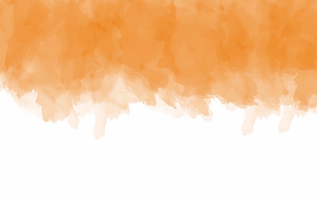 Abstract orange watercolor texture background