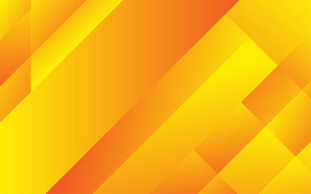 Vector abstract orange and yellow geometric background dynamic shapes composition cool background design for posters vector illustration