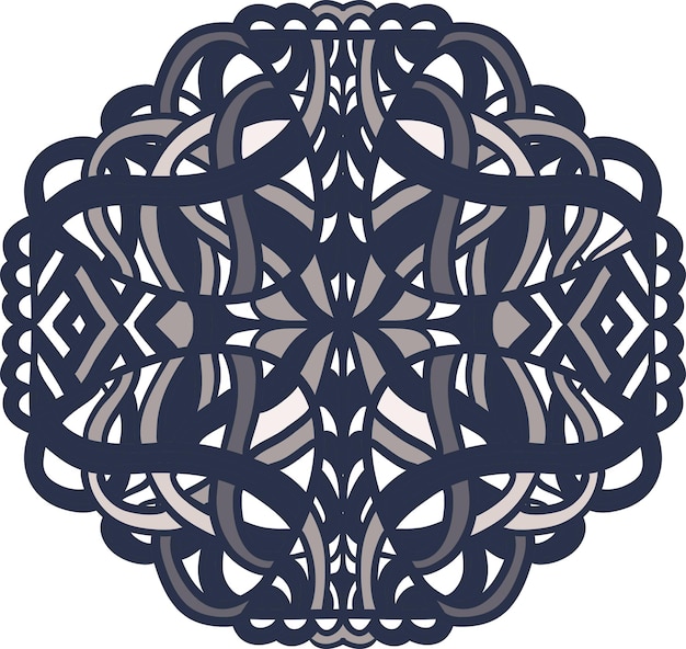 Abstract ornament in celtic style