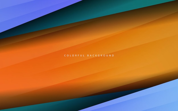 Abstract overlap layer background vector