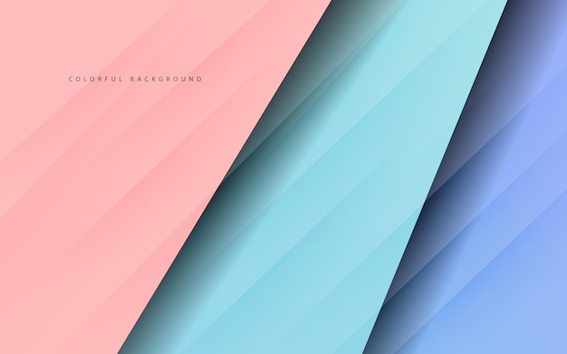 abstract overlap layer background vector