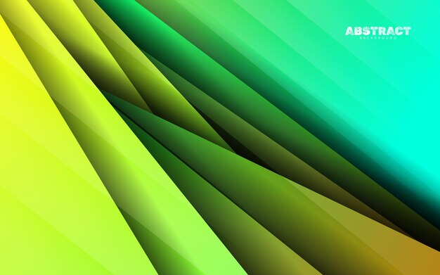 Vector abstract overlap layer papercut background banner