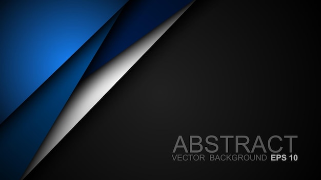 Abstract overlappende lagen achtergrond Vector ontwerp sjabloon voor moderne cover elementen banners