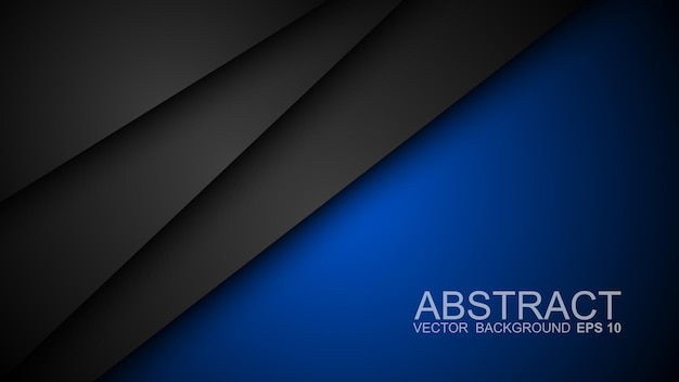 Абстрактные перекрывающиеся слои фона Шаблон векторного дизайна для современных элементов обложки баннеров