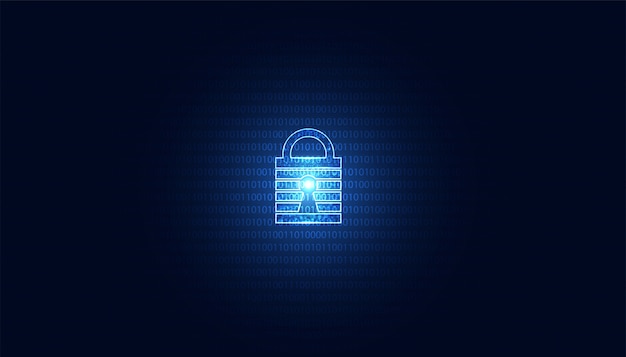 벡터 초록 자물쇠 사이버 보안 온라인 정보 보호