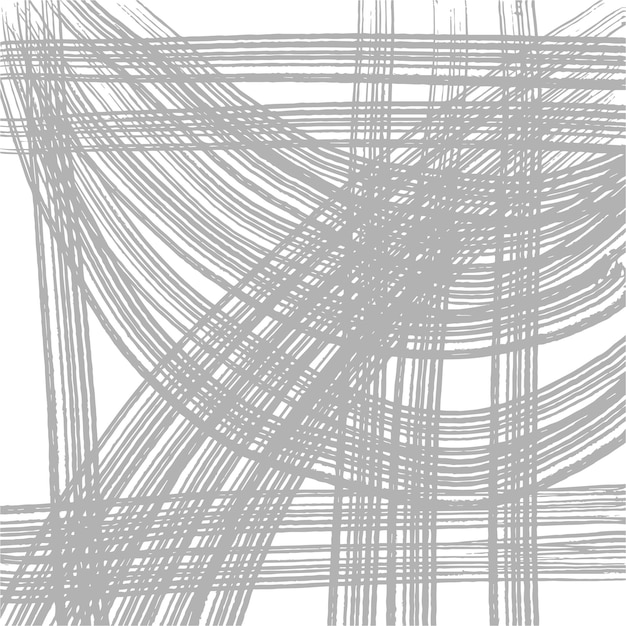 추상 페인트 스트로크 라인 벡터 디자인