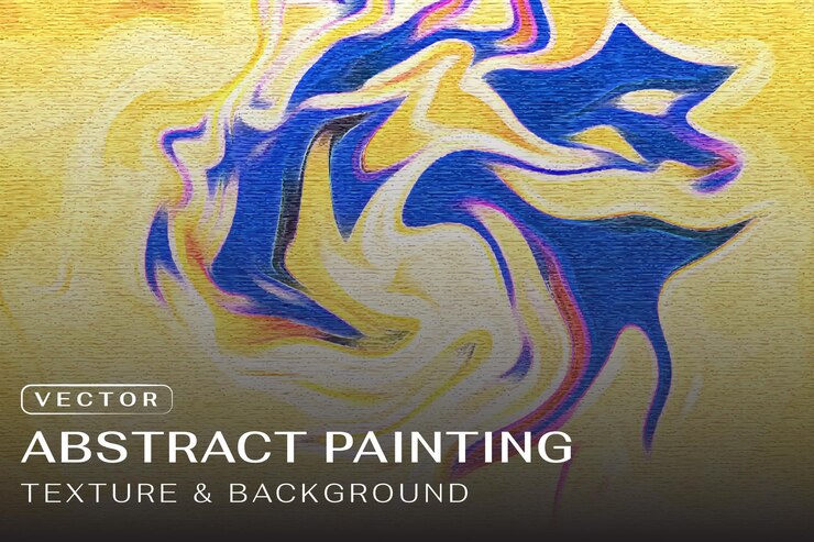 Vector abstract painting