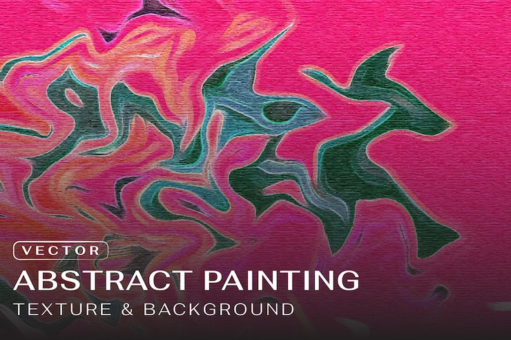 Vector abstract painting