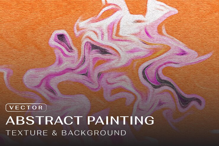 Vector abstract painting