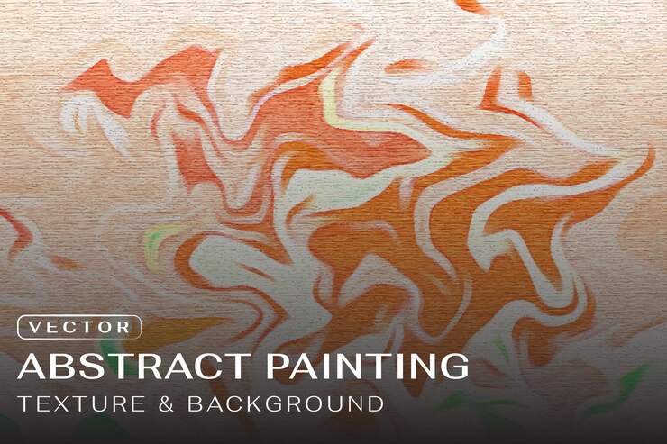 Vector abstract painting