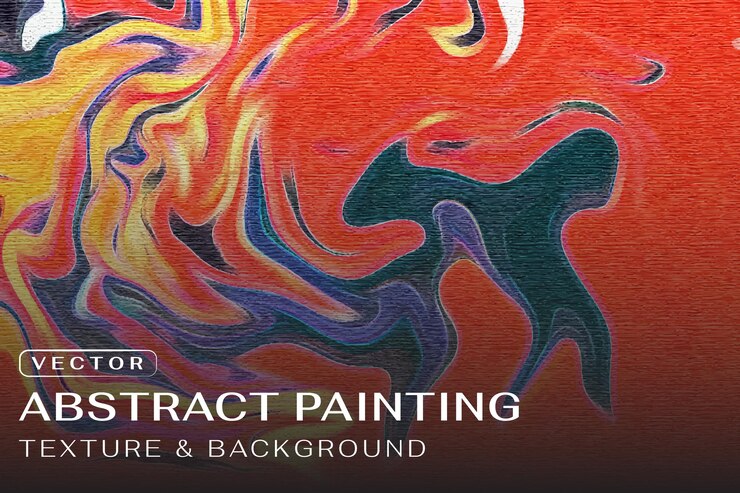 Vector abstract painting