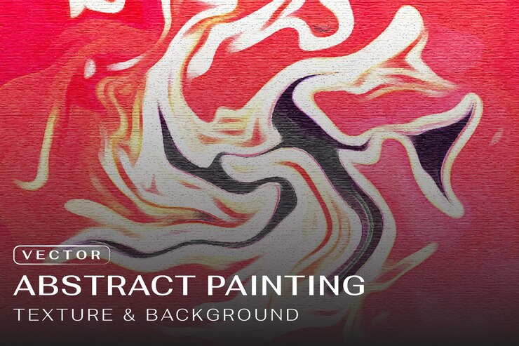 Vector abstract painting