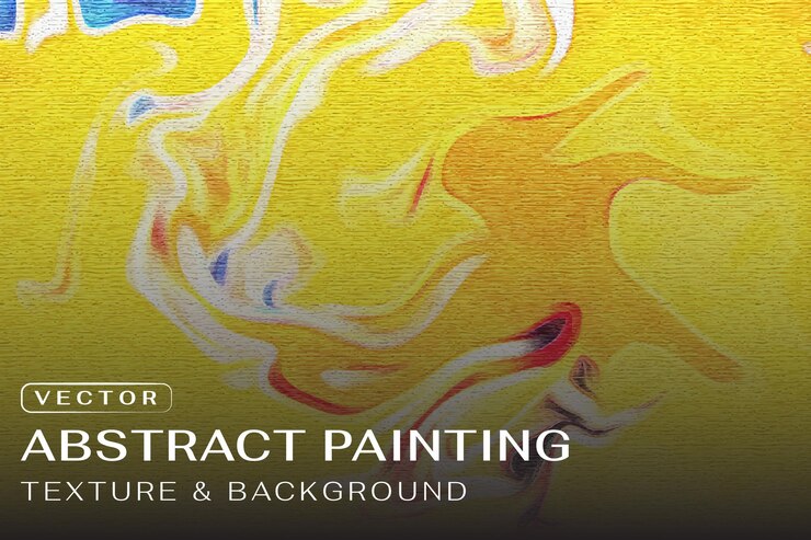 Vector abstract painting