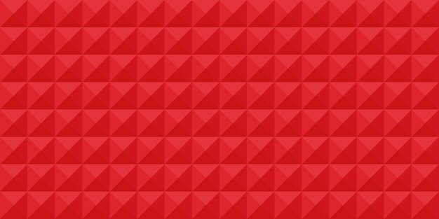 Vector abstract panoramic web background red squares vector