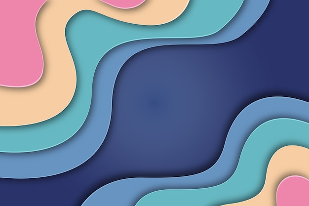 Vector abstract paper style background