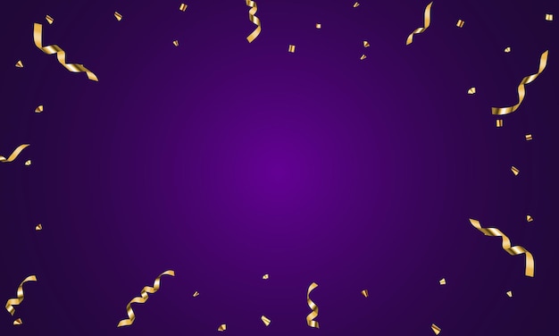 Abstract Party Confetti Background.