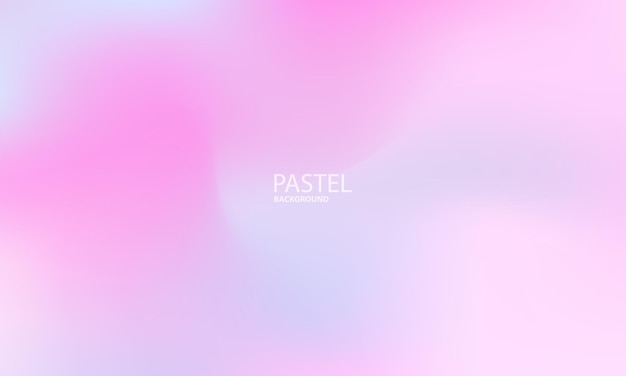 Abstract pastel color hologram liquid gradient background