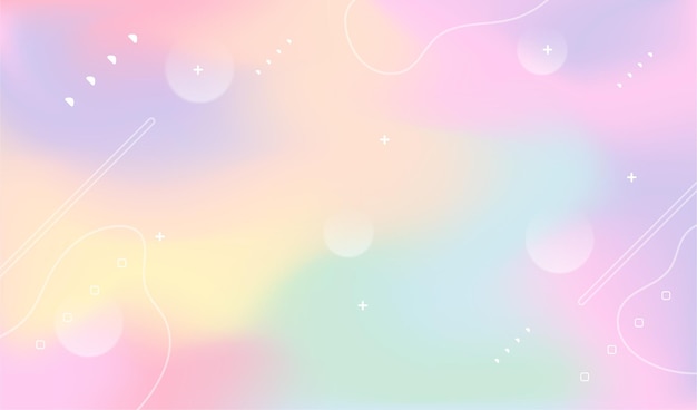 Abstract pastel gradient background.