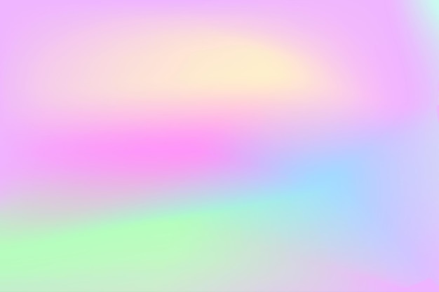 Abstract Pastel Rainbow Gradient Vector for Wallpaper Design