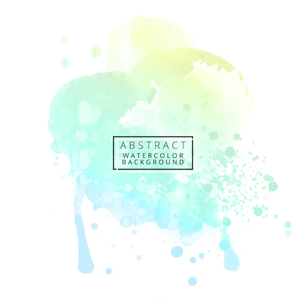 Abstract pastel watercolor background