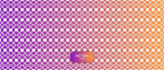 Abstract pattern background colorful ornament vector flat arabic floral and decorative design