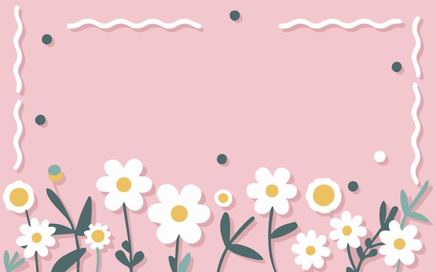 Vector abstract pattern background floral