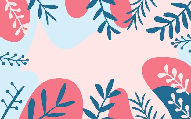 Abstract pattern background floral