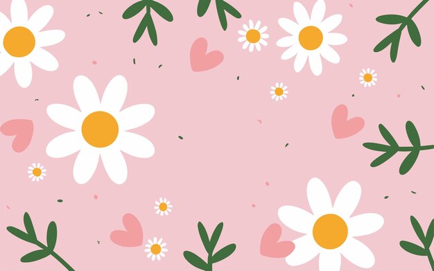 Vector abstract pattern background floral