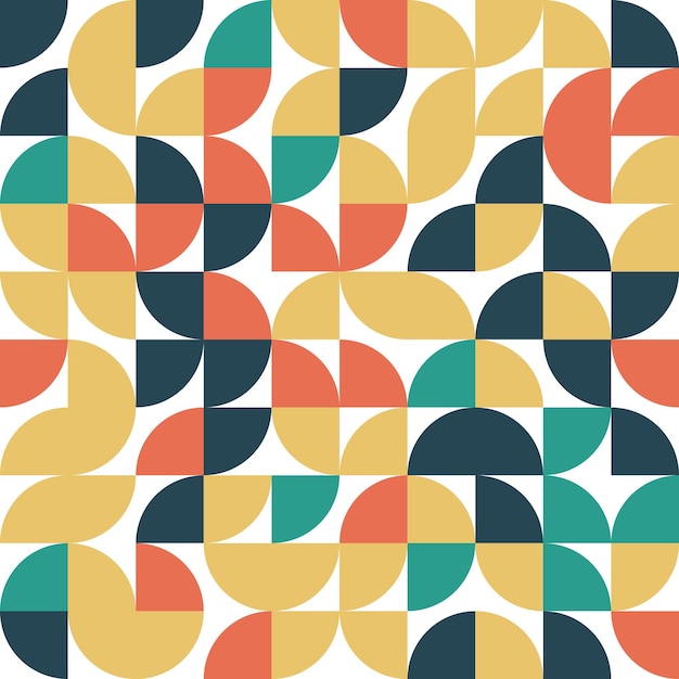 Abstract pattern background with yellow green and red colors