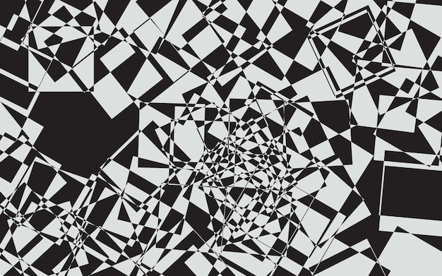 Abstract pattern black and white color