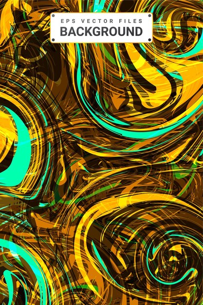 Abstract pattern doodle street style background