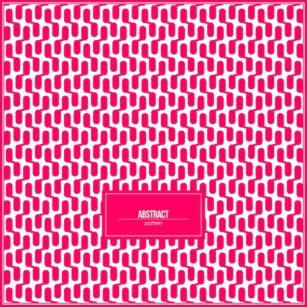 abstract pattern of multiple unique capsules in red
