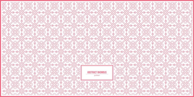 abstract pattern of pink rhombus shape