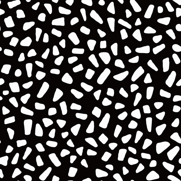 Vector an abstract pattern of a simple edgy shapes black and white vector graphic