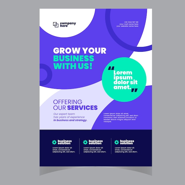 Abstract pattern vector modern flyers brochure annual report design templates stationery