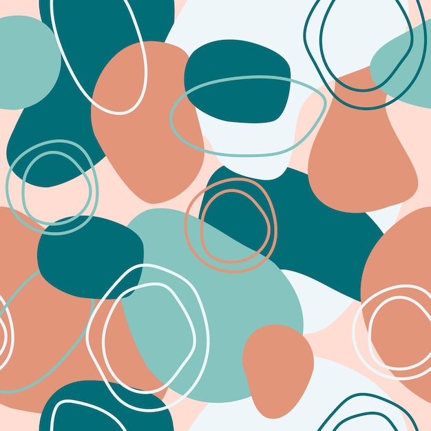 abstract pattern with curve shapes