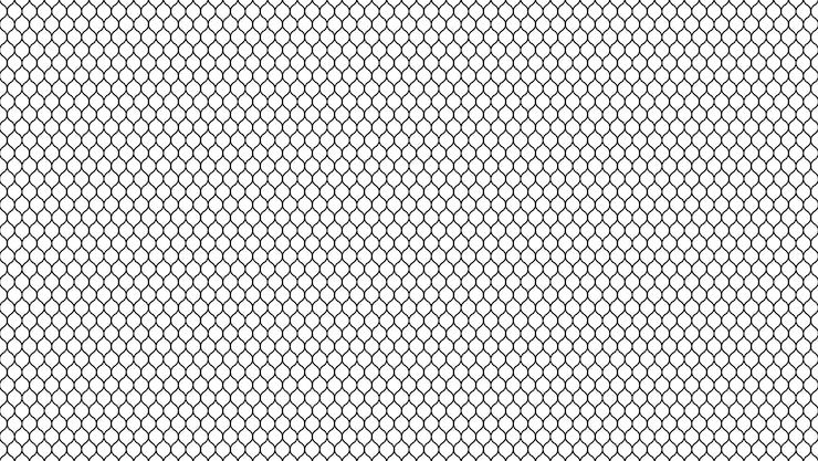Vector abstract pattern with wavy mesh