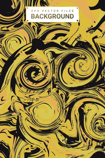 抽象的なパターン黄色のフェード背景