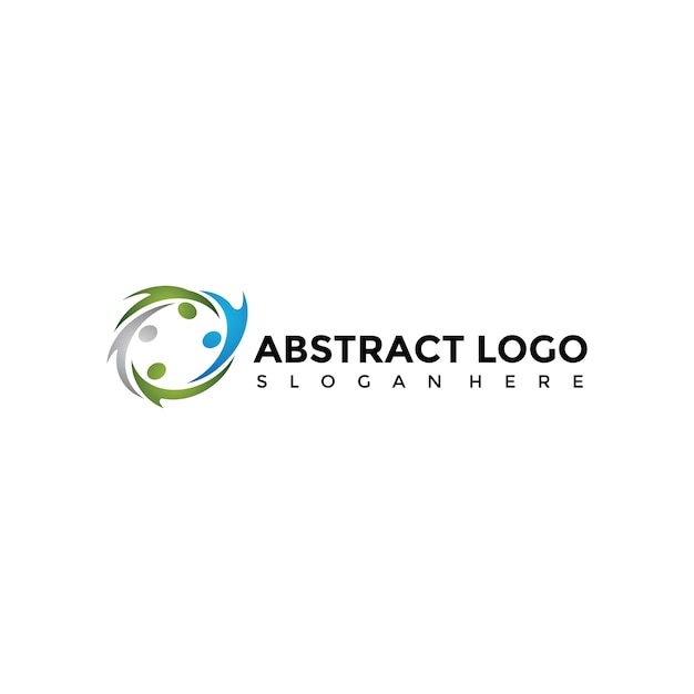 Abstract People Logo Template