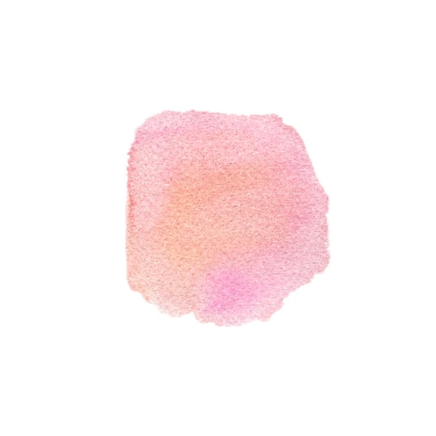 Abstract pink or apricot watercolor backgroundBlush fluid painting