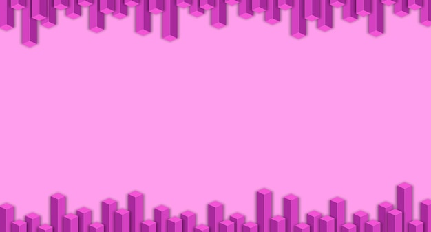 Абстрактный розовый фон с пустым полем и геометрическими конструкциями Фон для открыток и баннеров для деловых и плакатных сайтов и обложек векторная иллюстрация для графического дизайна