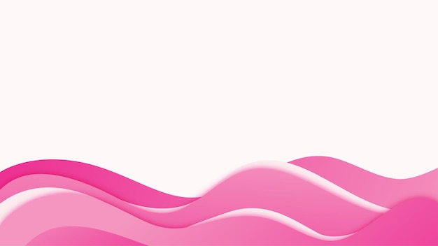 Vector abstract pink background with curved geometric shapes for banners posters web banners