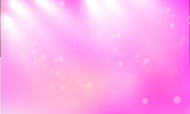 Abstract pink background with light sparkling bokeh