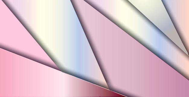 Vector abstract pink background with modern geometric style