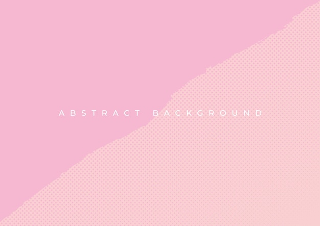 Vector abstract pink background with polkadot pattern