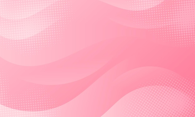 Vector abstract pink background with wavy shapes suitable for website flyers posters