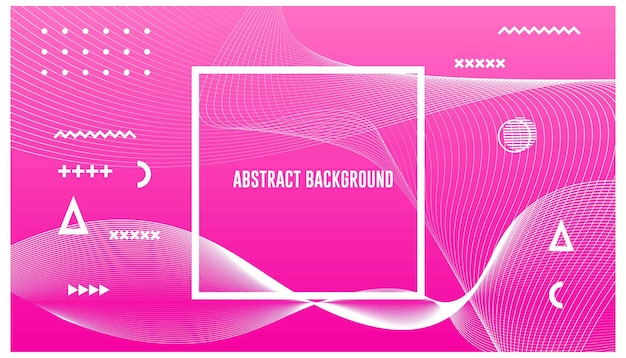 Vector abstract pink background