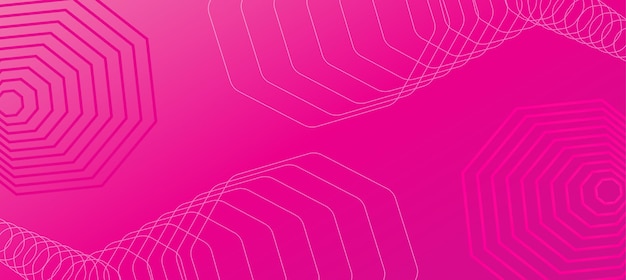 抽象的なピンクのバナー背景