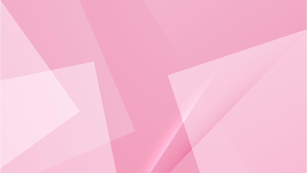抽象的なピンクの最小限のシンプルな背景ポスター証明書プレゼンテーションのランディング ページ用のピンクと白のグラデーションの幾何学的図形の壁紙