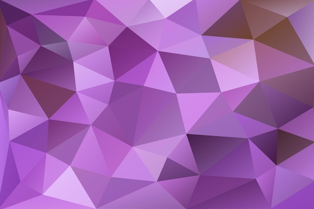 Abstract Pink Polygonal Background Template